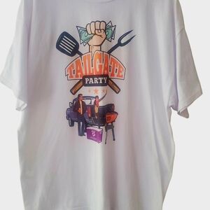 TAILGATE PARTY T-shirt Graphic Tee XL GAMBLING Crew SS Nooksack Northwood Casino